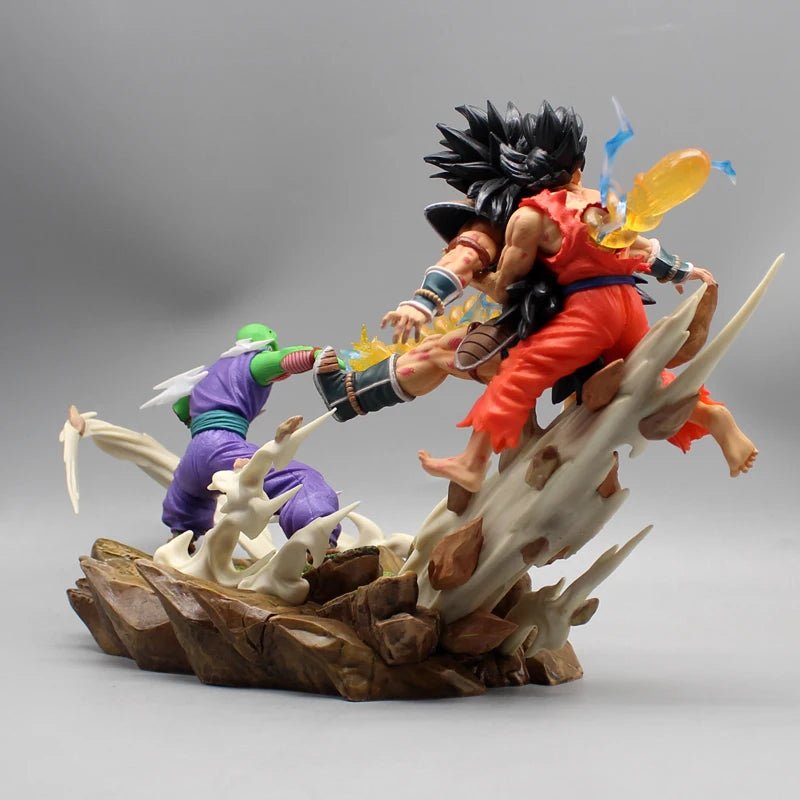 Dragon Ball Anime Figures: Raditz Vs Piccolo & Son Goku PVC Model - Homebound Essentials