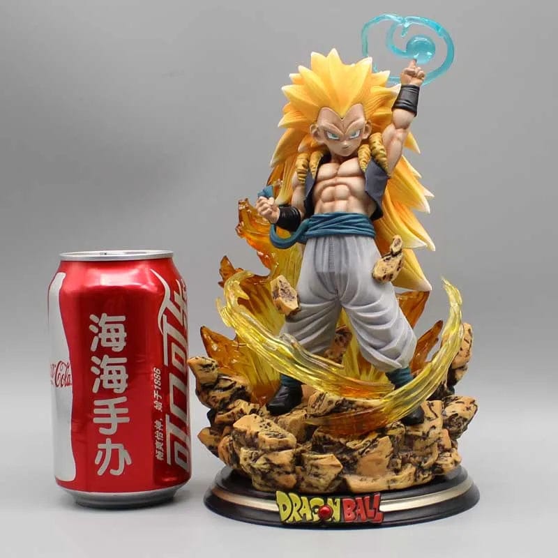 Dragon Ball Z 22cm Gotenks Action Figurine PVC GK DBZ SJJ3 Statue Collectible Model Desk Decoration Toys for Kids Gifts - Homebound Essentials