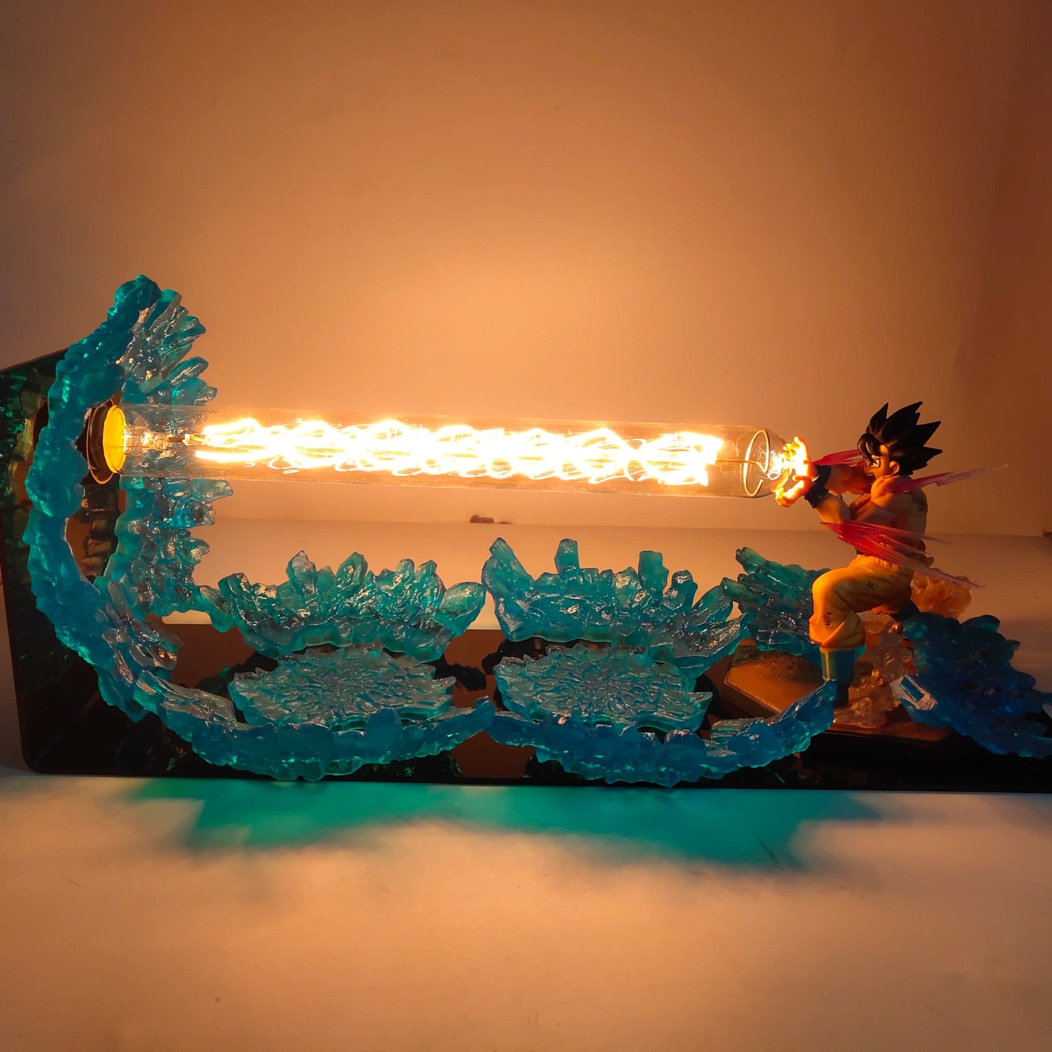 Dragon Ball Z Son Goku LED Lamp - Super Saiyan Anime Bedroom Lamp - Homebound Essentials