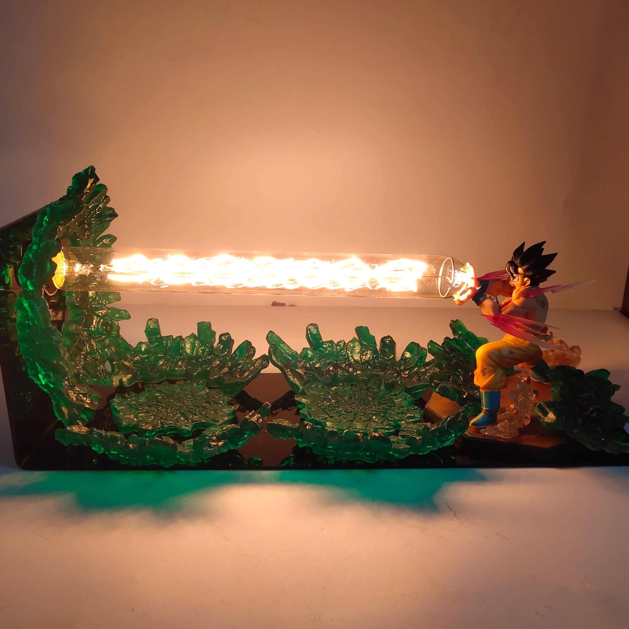 Dragon Ball Z Son Goku LED Lamp - Super Saiyan Anime Bedroom Lamp - Homebound Essentials