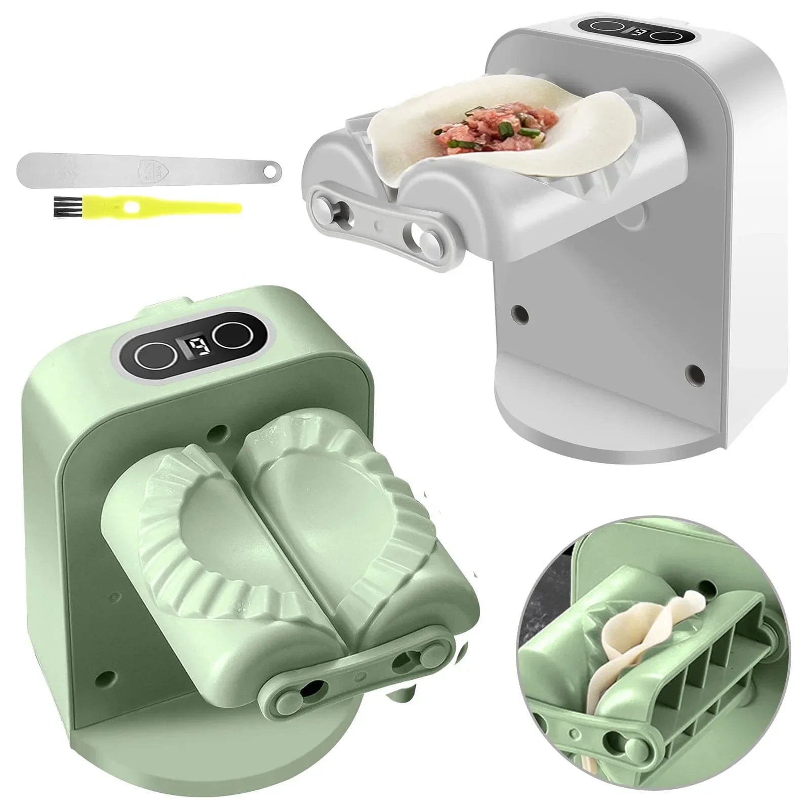 Electric Pressing Automatic Ravioli Dumpling Maker Machine - Homebound Essentials