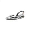 EleganceStep: Casual Women Sandals with Buckle Strap, Genuine Leather Heels - Homebound Essentials