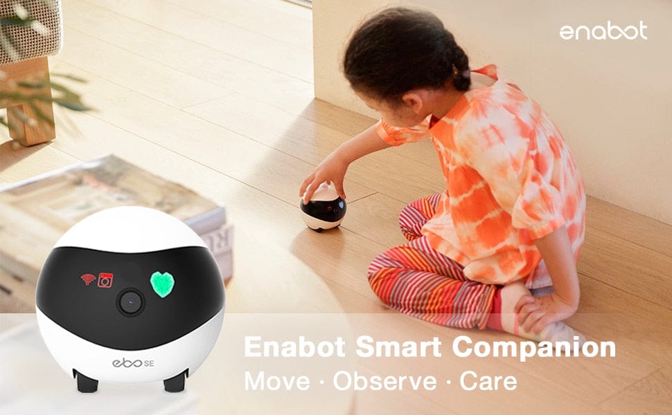 Enabot Home Security Camera Pet Robot with Night Vision - Homebound Essentials