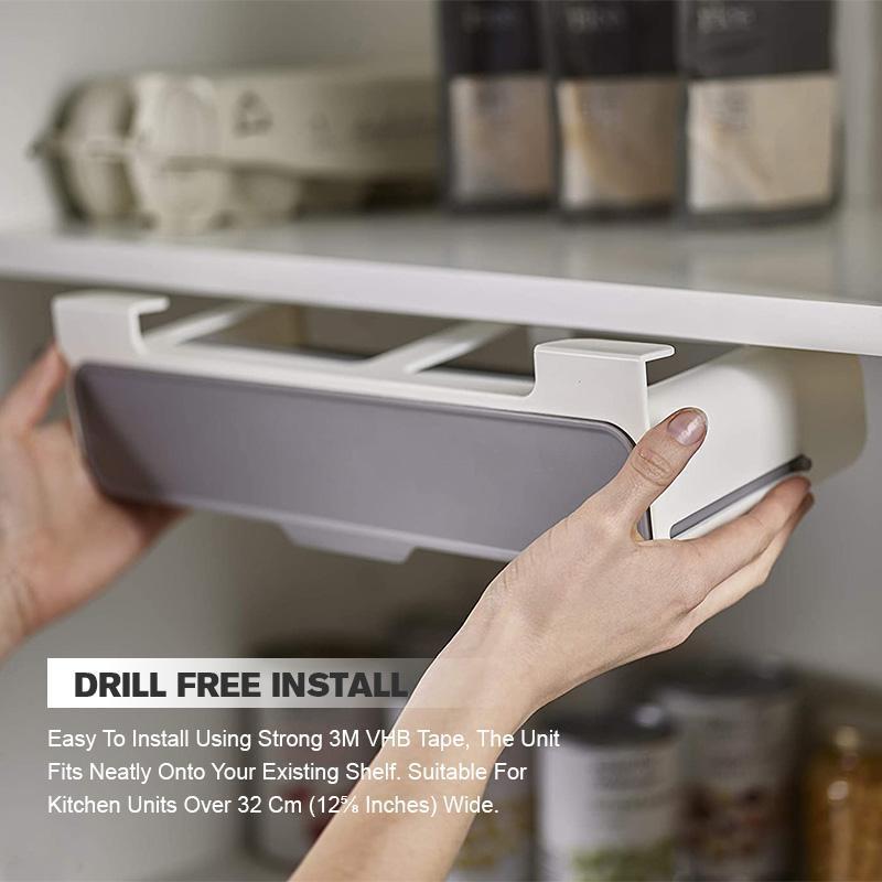 EZSpice - Under - Shelf Pull - Out Spice Organizer - Homebound Essentials