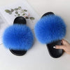 FabFlurry - Ladies Luxury Fluffy Slides - Homebound Essentials