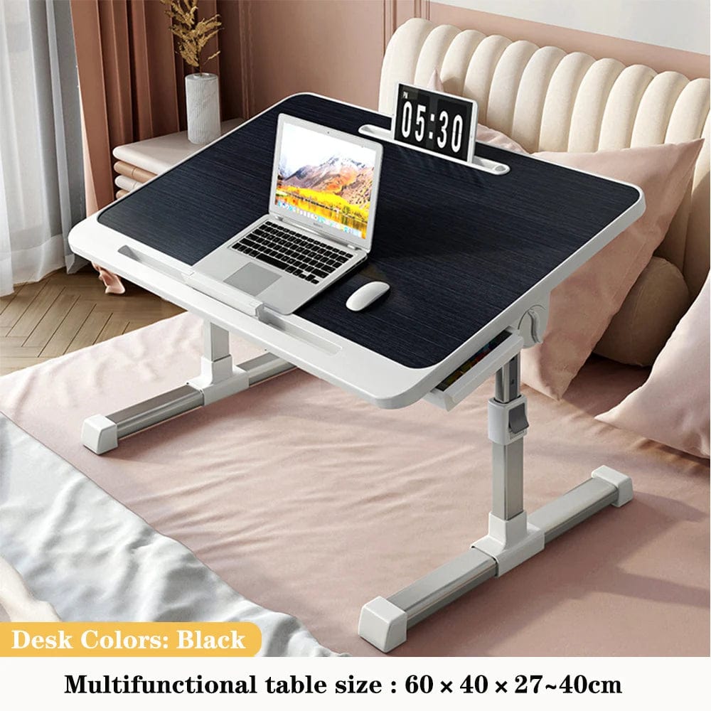 Foldable Lift Bed Table - Simple Home Learning Desk for Bedroom or Dorm - Homebound Essentials