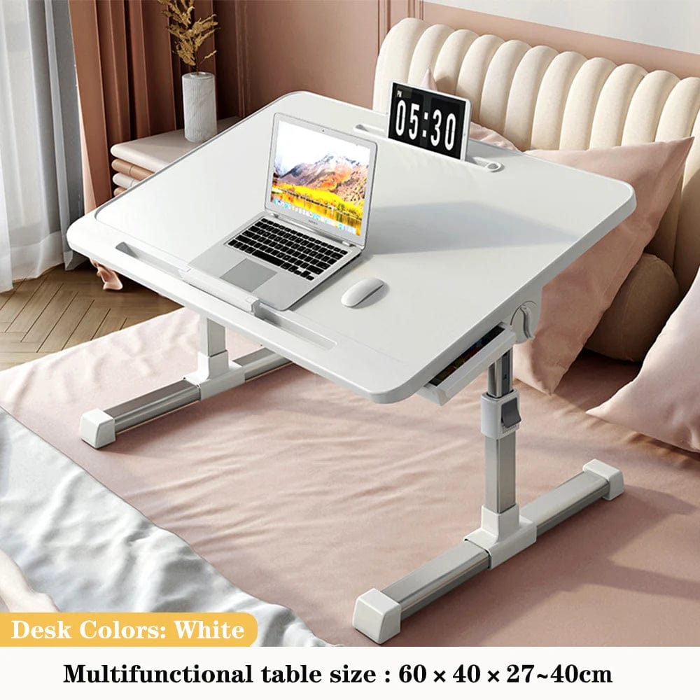 Foldable Lift Bed Table - Simple Home Learning Desk for Bedroom or Dorm - Homebound Essentials