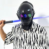 Full - Face Mask Costume Accessory - Punk Helmet Mask Cosplay Bluetooth App for Kids - Homebound Essentials