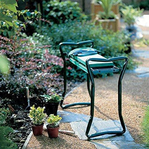 Gardener's Bench - Folding Ergonomic Kneeler Bench - Homebound Essentials