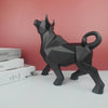 Geometric Bull Figurine - Homebound Essentials