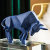 Geometric Bull Figurine - Homebound Essentials