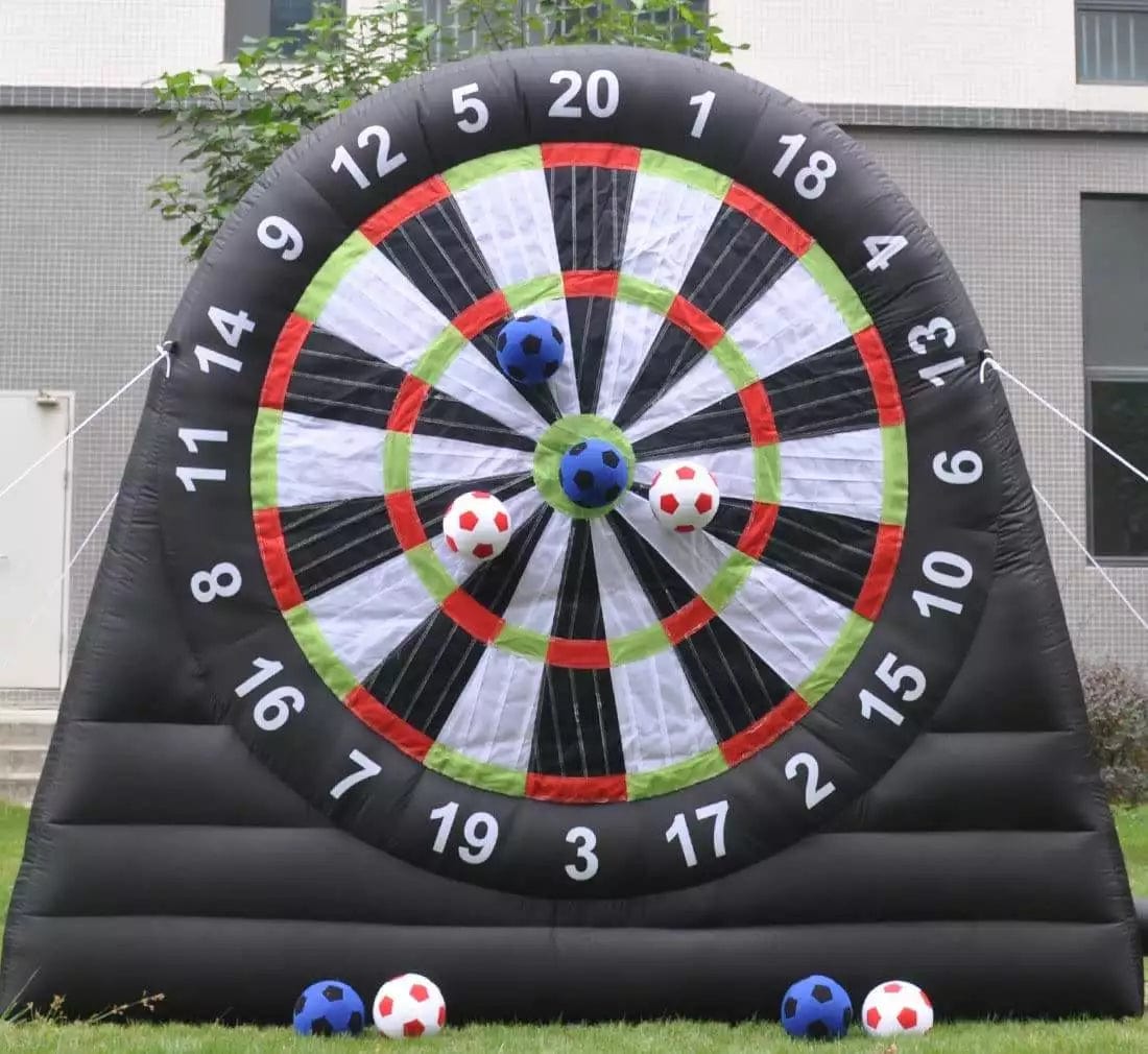 Giant Inflatable Football Darts Board Set - Up to 5m High! - Homebound Essentials