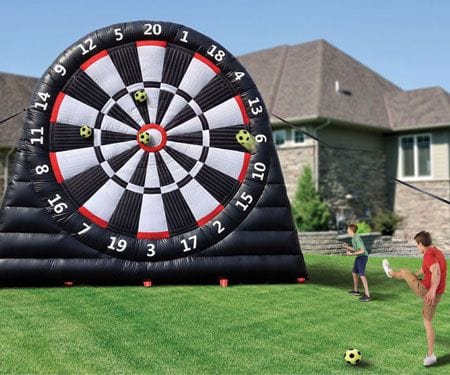 Giant Inflatable Football Darts Board Set - Up to 5m High! - Homebound Essentials