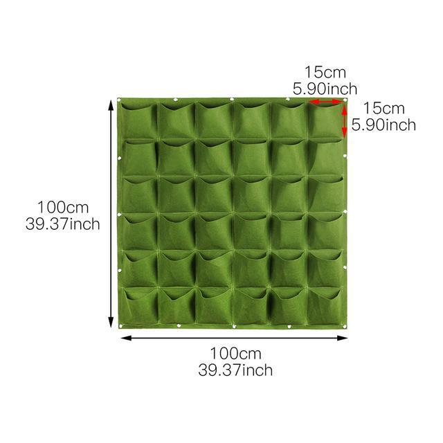 GreenPockets - Vertical Garden Grow Bags - Homebound Essentials