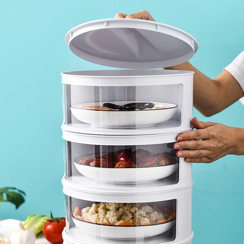 HeatFresh - Dust - Proof Temperature Preserving Insulated Food Tower - Homebound Essentials