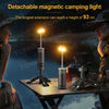 HomeBound Essentials 10000mAh Magnetic Camping Light - USB Rechargeable LED Emergency Lamp for Outdoor Use