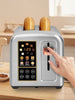HomeBound Essentials 2 Slice LCD Display Stainless Metallic Toaster