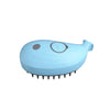 HomeBound Essentials Blue Whale 3 in 1 Pet Electric Steam Grooming Hair Removal Brush