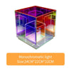 HomeBound Essentials F-Large-Monochrome 3D Cube Acrylic Atmospheric Standing Night Light