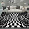 HomeBound Essentials 11 / 160x200cm 63x79 inch 3D Vortex Geometric Optical Illusion Living Room Carpet