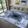 HomeBound Essentials 4 / 100x160cm 39x63 inch 3D Vortex Geometric Optical Illusion Living Room Carpet