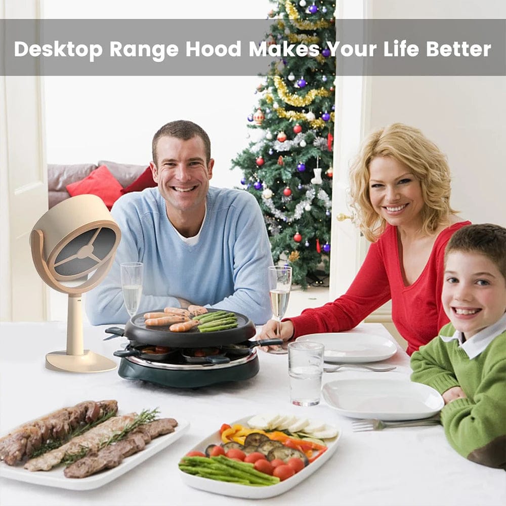 HomeBound Essentials Adjustable Angle Portable Desktop Indoor BBQ Range Hood