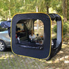HomeBound Essentials Black AdventuraFlex - Ultimate Portable Vehicle Car Rear Pop Up Tent