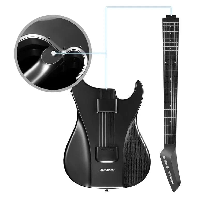 HomeBound Essentials AeroBand Smart Silicone Strings Bluetooth USB MIDI Function Guitar Set