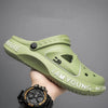 HomeBound Essentials Green / 36-37 AquaSport: Dual-use Beach Slippers, Men's Work Non-slip Wear Crocs