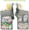 HomeBound Essentials BabyCrib - Hanging Foldable Diaper Storage Bag Organizer