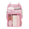 HomeBound Essentials Pink 26x20x47cm BabyCrib - Hanging Foldable Diaper Storage Bag Organizer