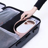 HomeBound Essentials Makeup Tools BeautyBox  - Portable Makeup Case With LED Mirror