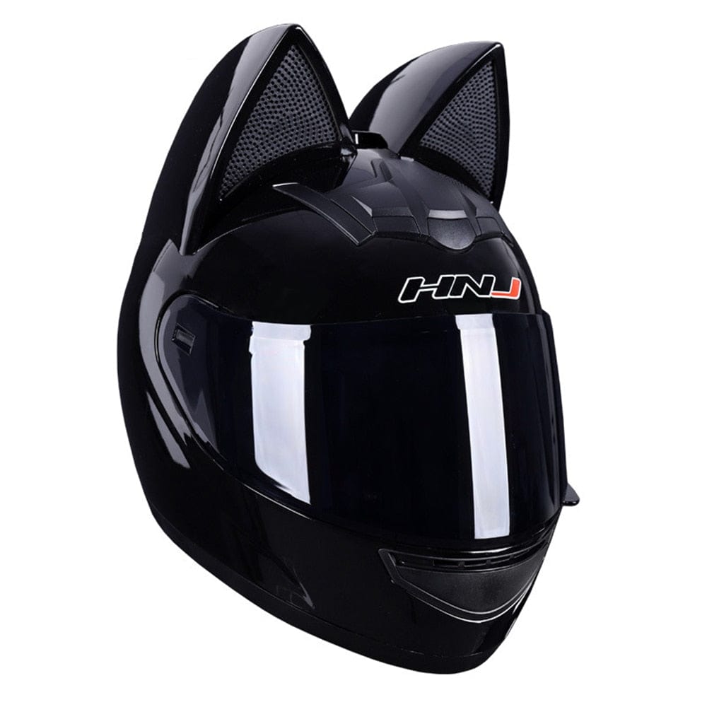 HomeBound Essentials Black / S CatEars - Stylish Detachable Cat-Ear Motorcycle Helmet