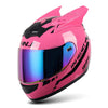 HomeBound Essentials Pink Black Alt 1 / S CatEars - Stylish Detachable Cat-Ear Motorcycle Helmet