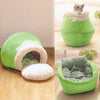 HomeBound Essentials CozyPot - 3 In 1 Transforming Cave and Bed Cat Cushion