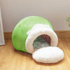 HomeBound Essentials Fluorescent green / S - for cats below 2kg CozyPot - 3 In 1 Transforming Cave and Bed Cat Cushion