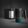 HomeBound Essentials 5 Creative Retro Ceramic Large Chinese Design Tea Mug