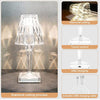 HomeBound Essentials CrystaLamp - LED Diamond Crystal Table Lamp