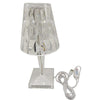 HomeBound Essentials Standard USB Chargeable / 1 PCS CrystaLamp - LED Diamond Crystal Table Lamp