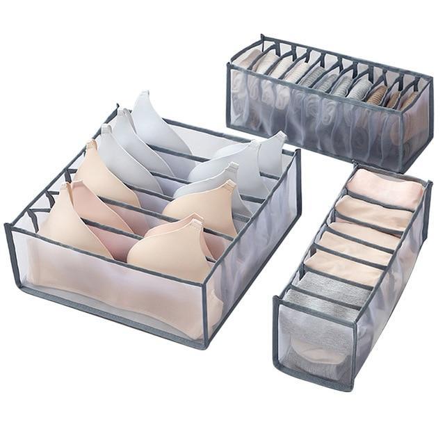 HomeBound Essentials Gray Drawganizer - Undergarment Storage Organizer