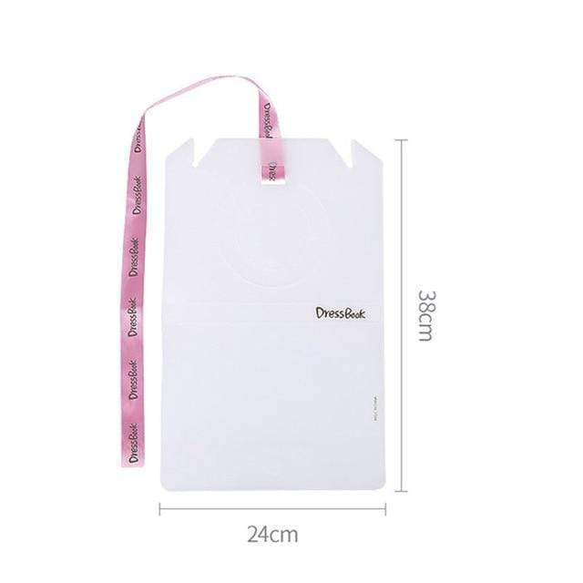 HomeBound Essentials Pink Dress Book - Space-saving Clothes Folder Organizer