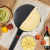 HomeBound Essentials Electric Crepe Non-Stick Pancake & Pizza Maker Machine