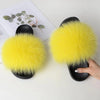 HomeBound Essentials Smart Yellow / 5 FabFlurry - Ladies Luxury Fluffy Slides