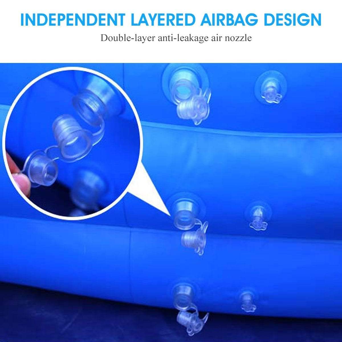 HomeBound Essentials Smart Family Inflatable Swimming Pool