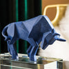 HomeBound Essentials Geometric Bull Figurine