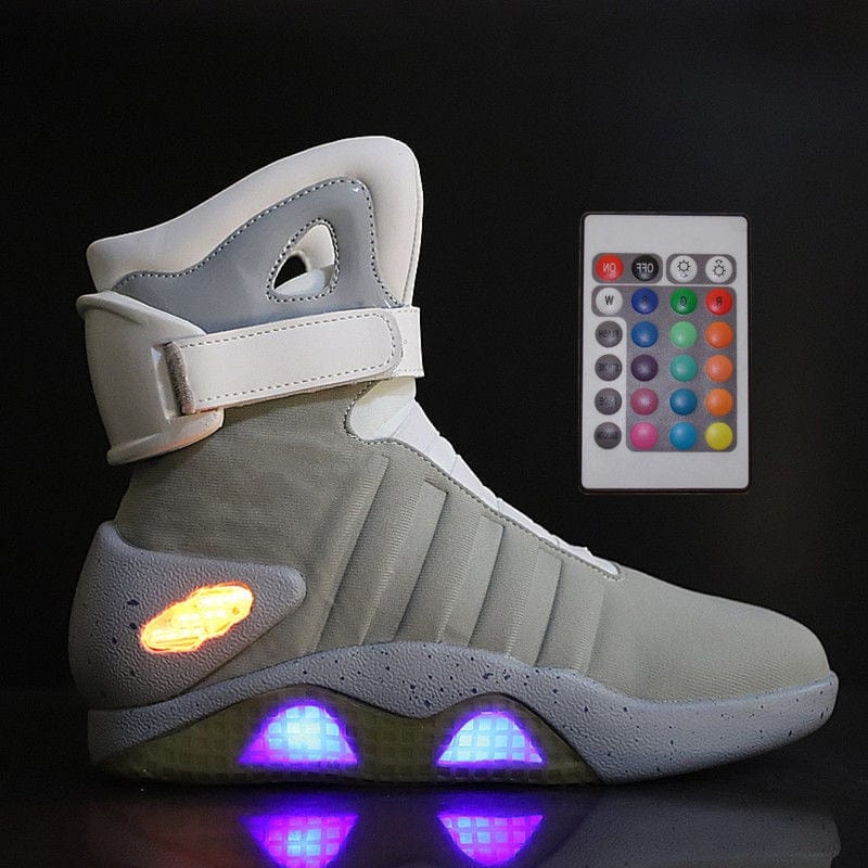 HomeBound Essentials GlowStrides LED Boot Sneakers (Back to the Future Edition)