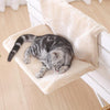 HomeBound Essentials Beige / L 46x30x25 cm HangBed - Instant Cat Hanging Bed Hammock