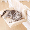HomeBound Essentials White / L 46x30x25 cm HangBed - Instant Cat Hanging Bed Hammock
