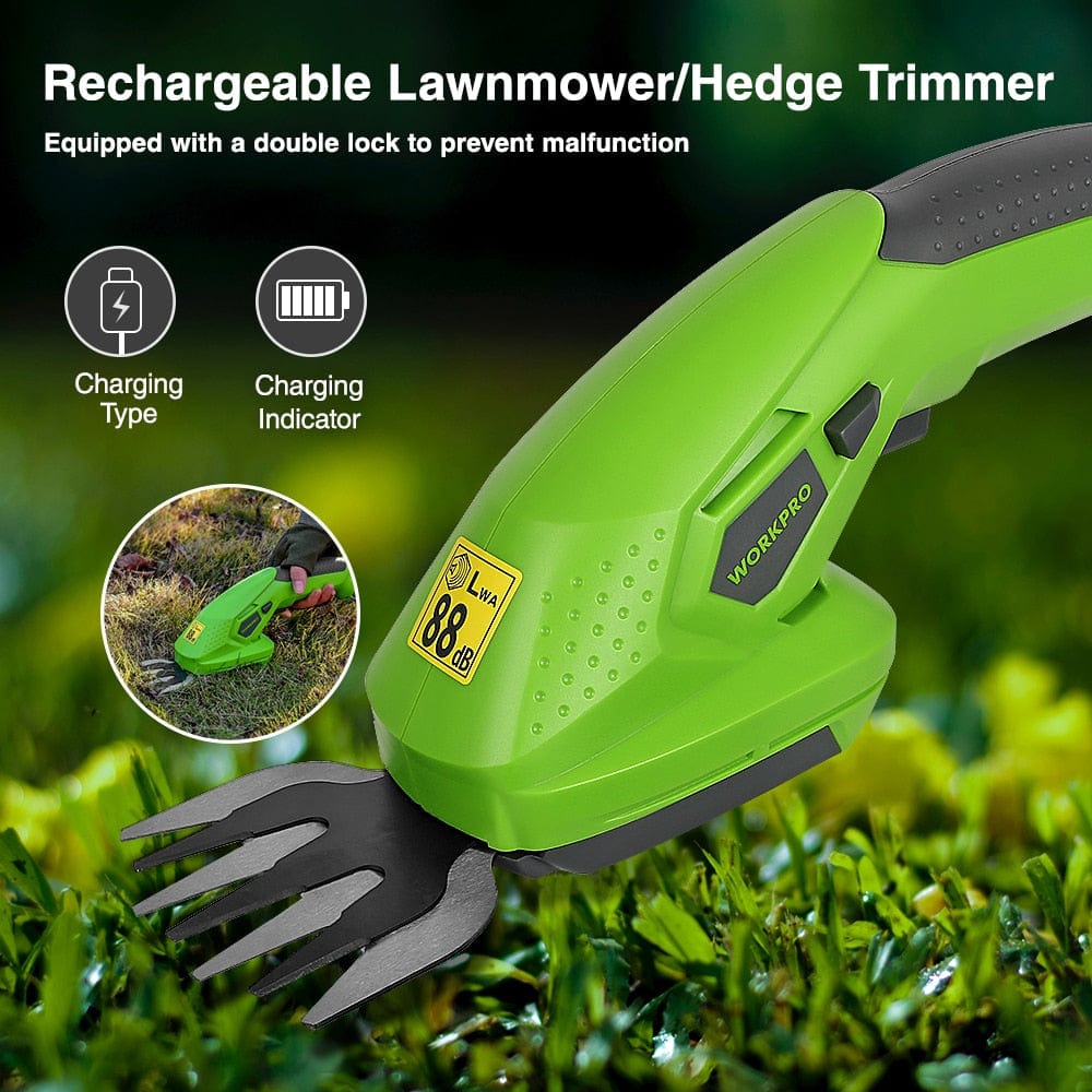 HomeBound Essentials HedgeTrim - Rechargeable Grass Shear & Shrubbery Trimmer