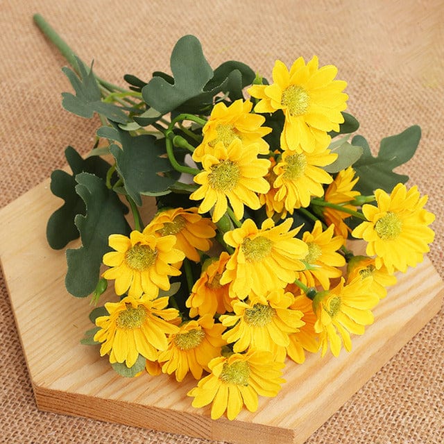 HomeBound Essentials Yellow Home and Garden Artificial Flowers